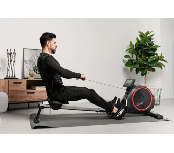 Гребной тренажер UNIX Fit Techno Rower 410E - фото 10